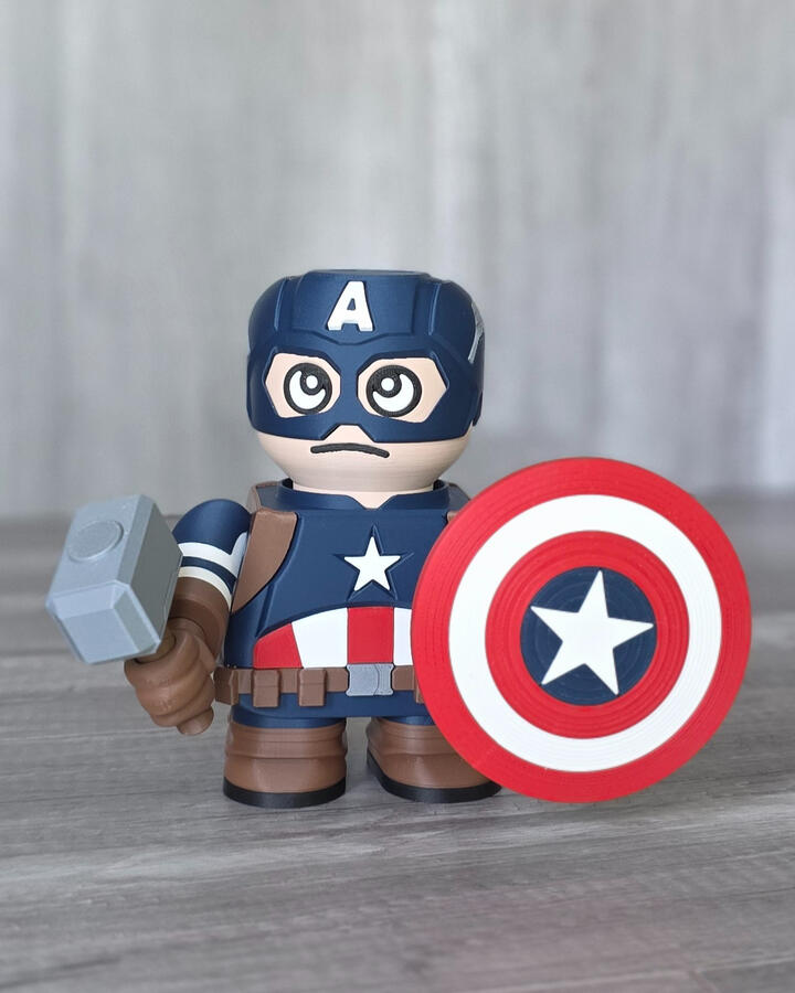 $25 - 8" Captain America